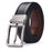 2 in 1 Black Brown Leather Belt